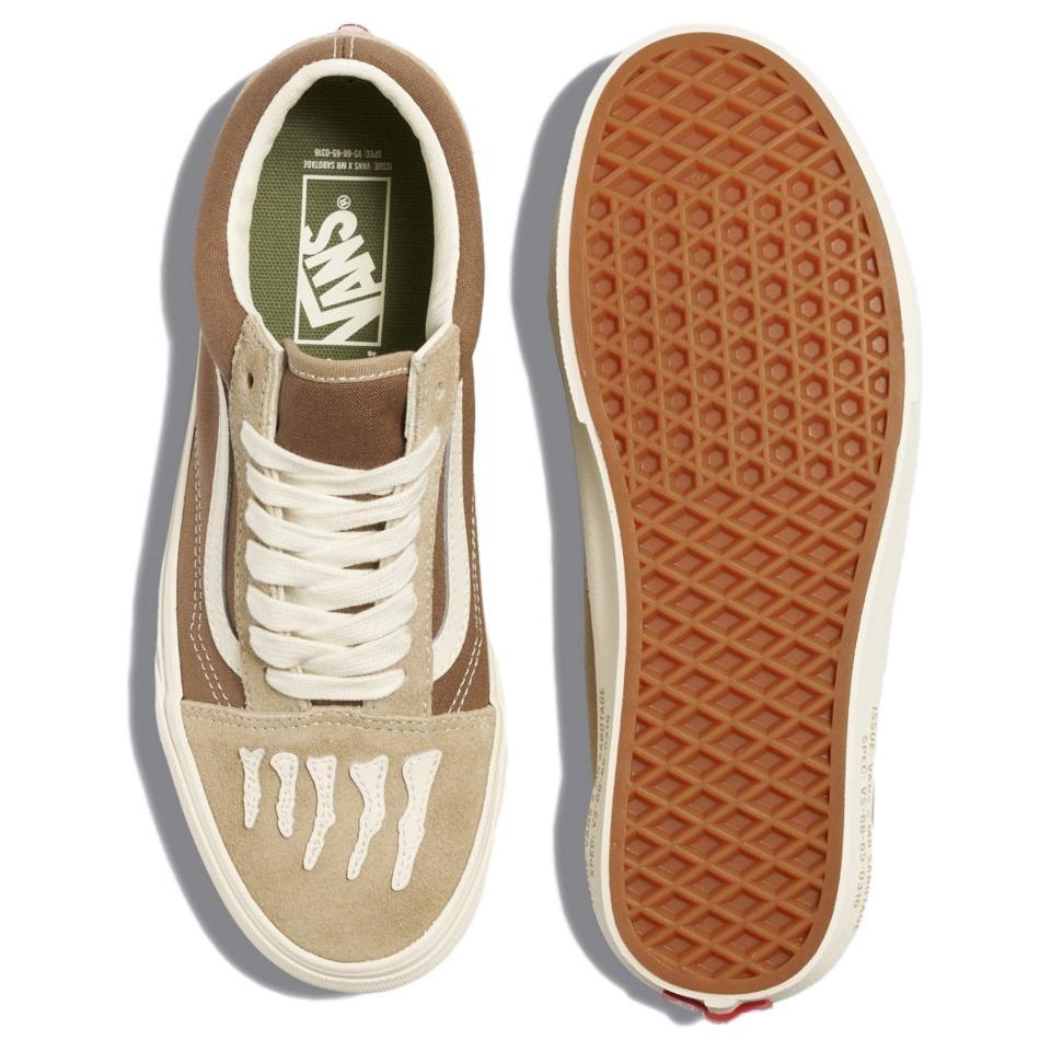 Vans X SBTG Old Skool 'Коричневый' Мужские VN000CT84MG