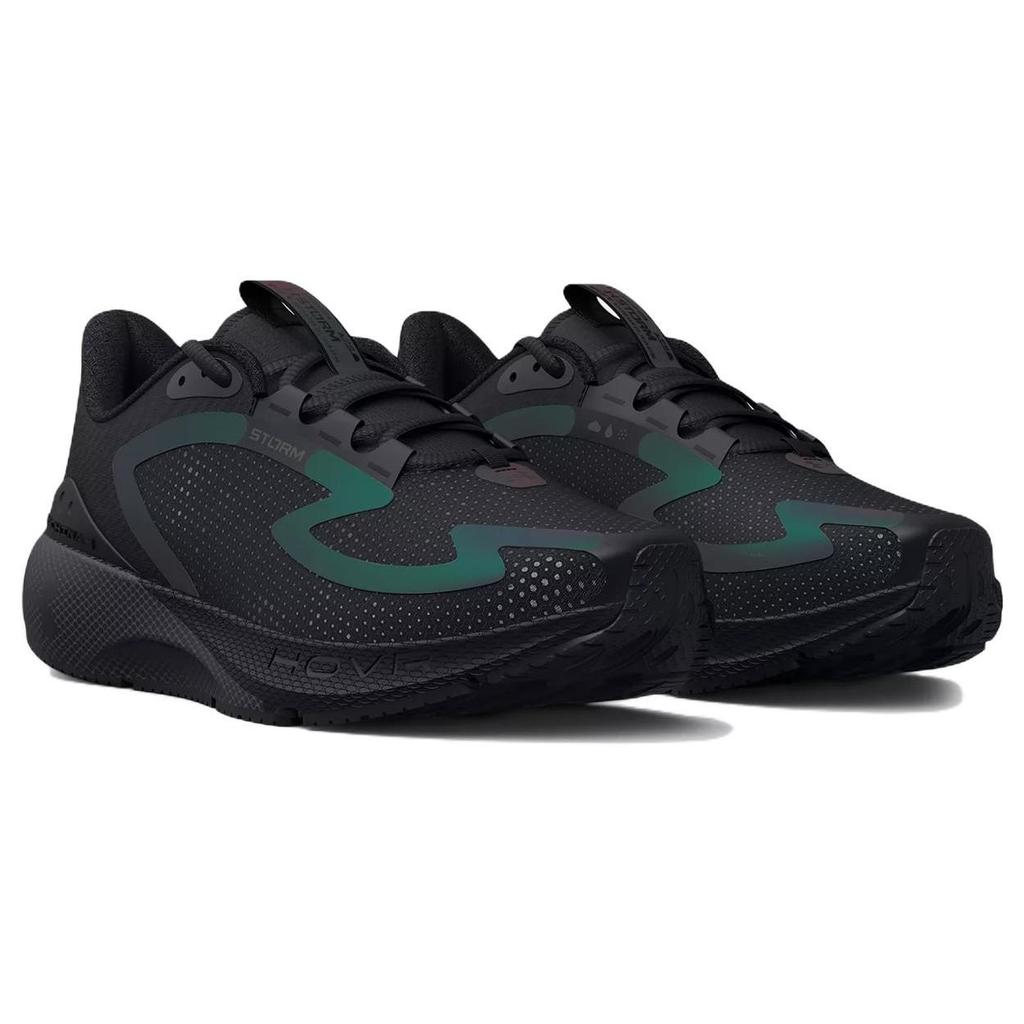 Under Armour HOVR Machina 3 Удобная ткань Низкий верх Повседневные кроссовки для бега Женские кроссовки Черный 3025800-003