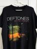 Deftones White Pony Tour Металлическая группа Черная Унисекс Футболка Репринт S-5XL KH12160 Унисекс Футболка