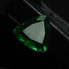 Natural Green Emerald Loose Gemstone 7 ct Trillion Cut for Jewelry Making and Gem Collections