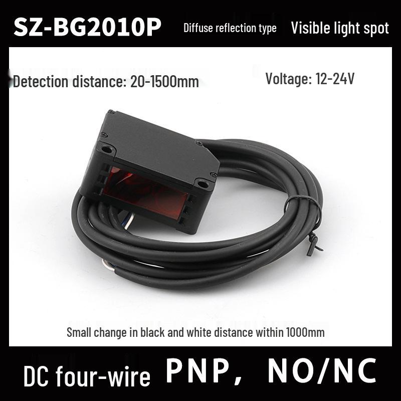 BG3010N Adjustable 4m Infrared Laser Sensor with Long-Distance Background Suppression
