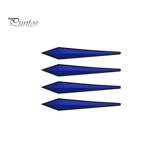 4 шт. Полезная самоклеящаяся полоска для защиты от столкновений на двери автомобиля, защитная накладка на бампер, безопасная парковка, 3D-наклейка, аксессуары для автомобиля