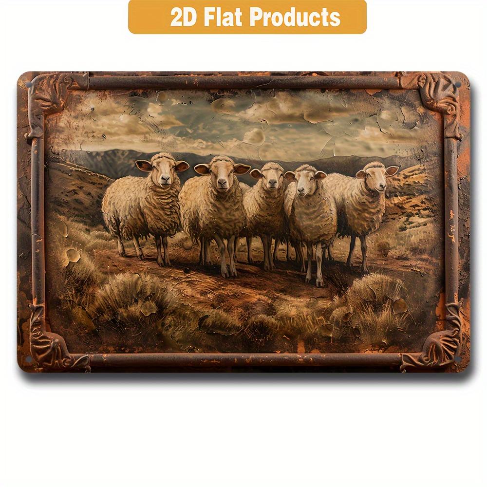 FJ Винтажные металлические жестяные таблички 2D плоская печать Постеры Комната Стена Дом Фермерский дом Декор Украшение комнаты