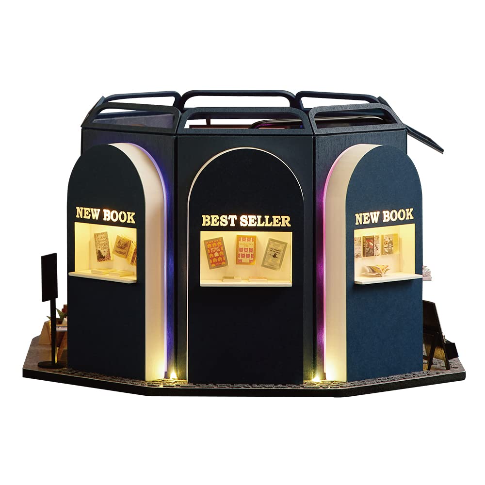 Кукольный домик Набор для ручной работы Миниатюрное Книжное кафе BOOK CAFE (t-ФРИК)