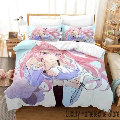 3D-принт аниме Nyatasha Nyanners пододеяльник комплект King Queen Double Full Twin Single Size для детей подростковый комплект постельного белья