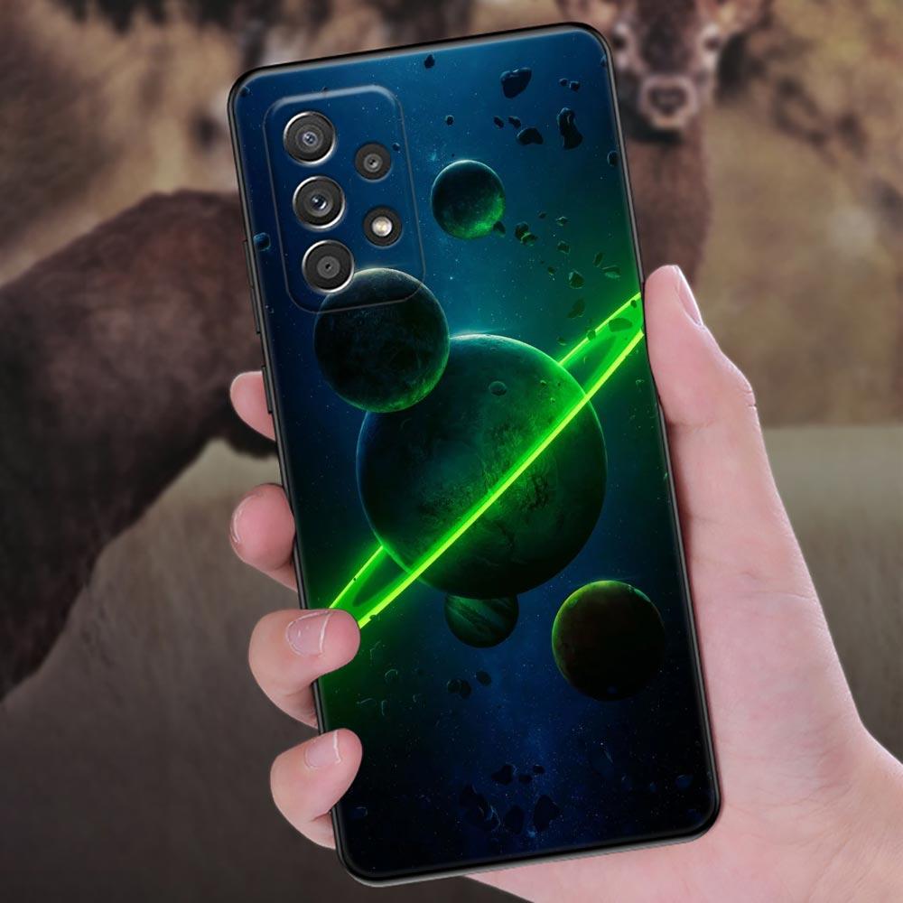 Чехол для телефона 'Небо Космос Луна Звезды Вселенная' для Samsung Galaxy A57 A56 A37 A55 A36 5G A26 A54 A52 A35 A34 A25 A17 A16 A15 A07