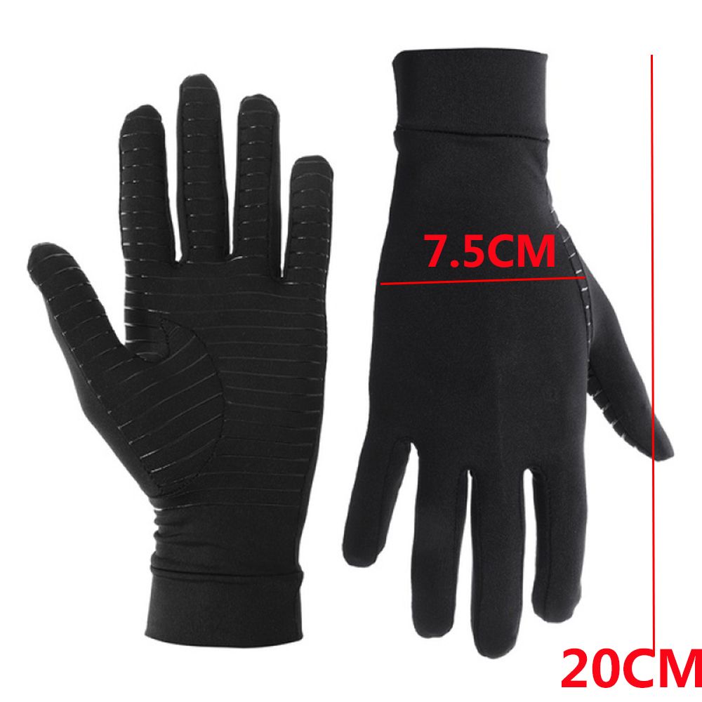 Здоровье Расслабление Уход за суставами Компрессионная медная перчатка Облегчение боли в пальцах Перчатки для артрита Фиксатор запястья