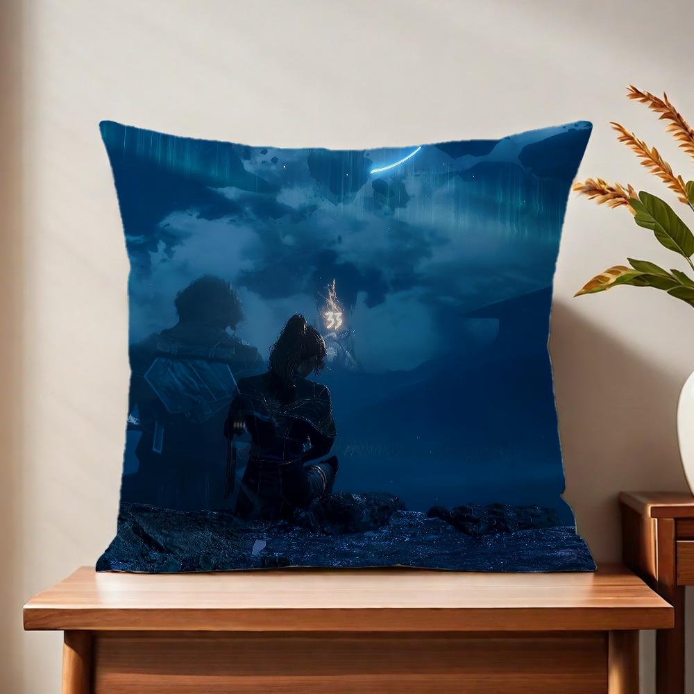 Game Eexpedition 33 cushion cover For Pillow Printing Sofa Decoration Home Car Room Coffee Shop Office Nordic Simplicity