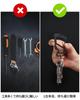 KeyUnity Multi-Tool Carabiner KS00 Keychain [Ruler, Bottle Opener, Screwdriver, Spanner]