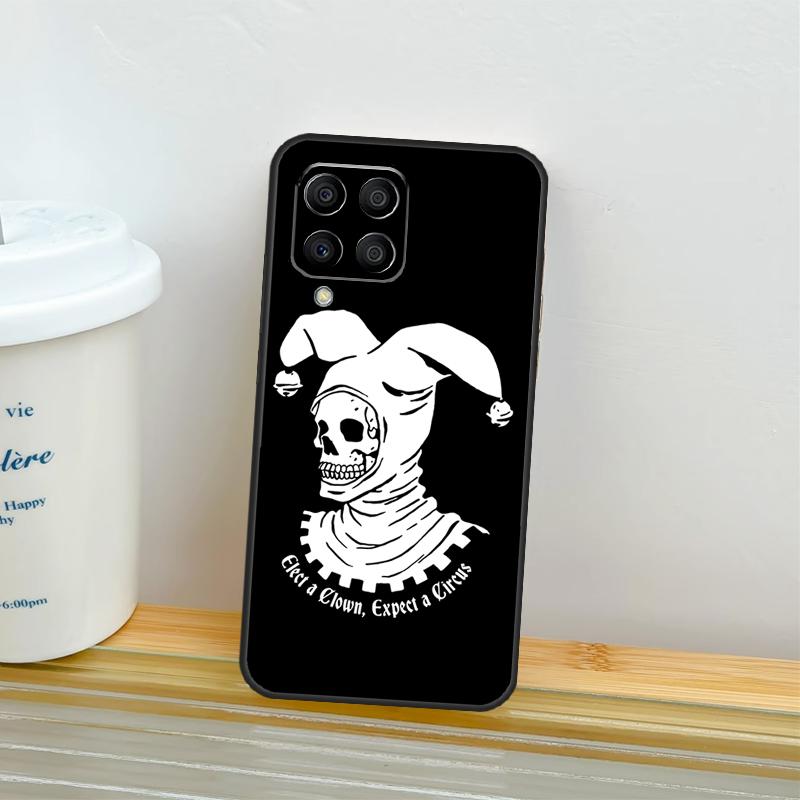 Чехол Смерть Череп Кости Клоун Цирк Для Samsung Galaxy M21 M31 M11 M13 M54 M34 M14 M56 M36 M16 M53 M32 M52 M35 M55 M15 M06