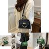 Trendy Summer 2024 Fashion Small Crossbody Bag Stylish Pu Leather Handbag For Daily Use In Black Blue Silver Green