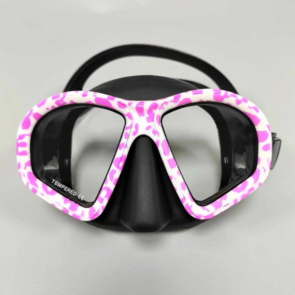 Маска для подводного плавания Камуфляжная Защита от запотевания Снаряжение для подводной охоты Маска для плавания