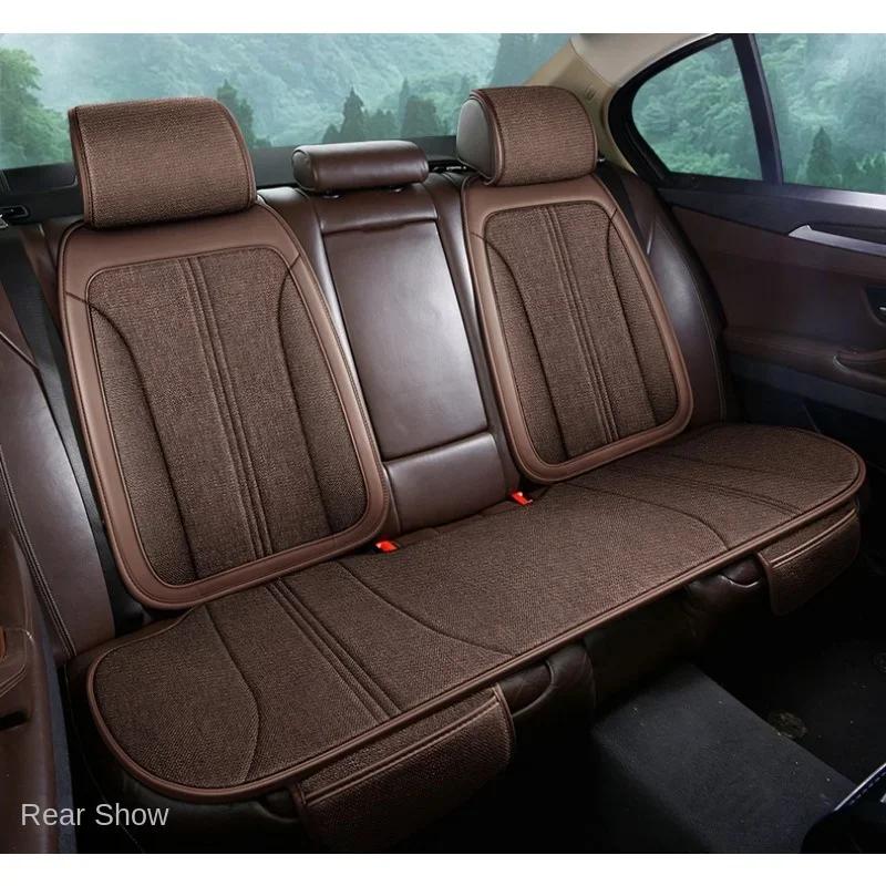 Универсальный стиль льняной чехол для сиденья автомобиля подушка для HONDA Shuttle URV Inspire XRV HRV Pilot Element Insight Prelude автомобильные аксессуары