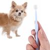 Зубная щетка с поворотом на 360 градусов для собак и кошек, зубная щетка для обучения домашних животных, мягкая щетина, уход за зубами, средства по уходу за домашними животными