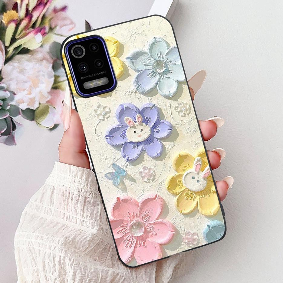 Чехол для LG K52 K62 2020 LM-K520 LM-K525 Стильный чехол-обложка с рисунком в виде сердца из любви Мягкий ТПУ чехол для телефона для LG K62 K 52 LGK52 LGK62 Fundas