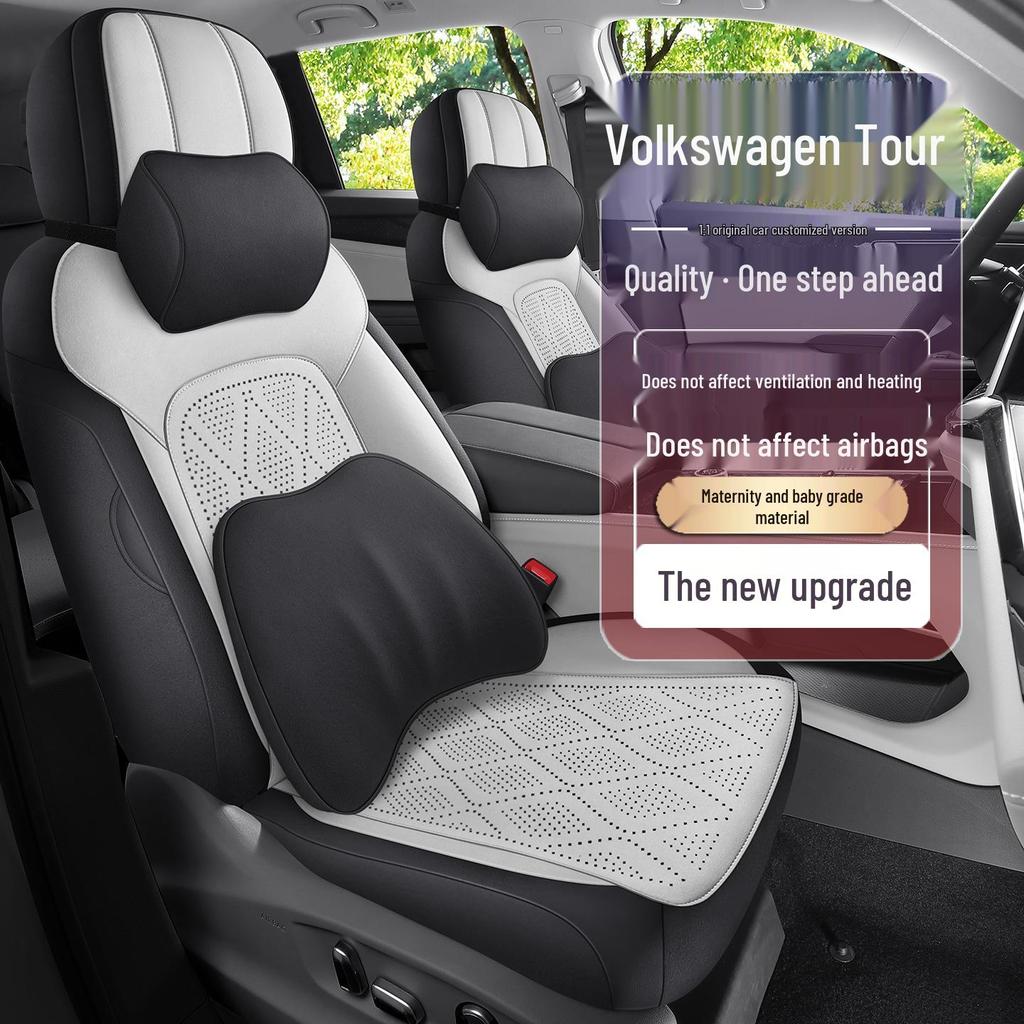 Чехлы на сиденья Volkswagen Tayron: 25 моделей, замша, всесезонные, полное покрытие, дышащие