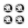 4Pcs 55/65mm Car Wheel Center Hub Caps Emblem Covers For Skoda Octavia Superb Rapid Kodiaq Karoq Fabia Kamiq Enyaq Citigo Vision dnfg75