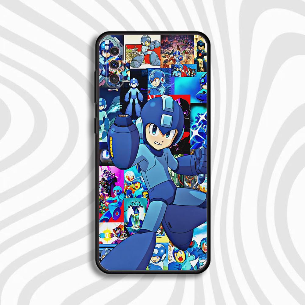 M-Mega M-Man ZX Phone Case For Samsung S 25,24,23,22,30,21,10,9,Ultra,Plus,Lite,FE,4,5 G Black Soft Case
