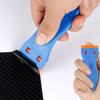 Double Edge Plastic Razor Glass Cleaning Scraper Label Quick Cleaning Razor Glue Remover Window Car Film Sticker Scraper
