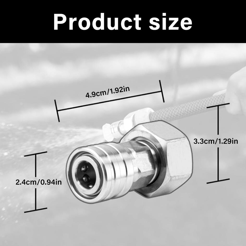 3/4inch Washing Machine Adapter Garden Hose Adapter Indoor Use Outdoor Cleaning Easy Installation Cleaning Flexibility