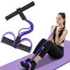 6-Tube Elastic Resistance Band Multi-Function Tension Rope For Yoga Pedal Puller Fitness Gym Sports Exercises