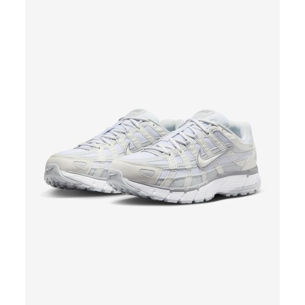 Nike Женские кроссовки P-6000 Metallic Summit White Женские кроссовки Кремовый Чистый Платиновый Волк-Серый FV6603-101