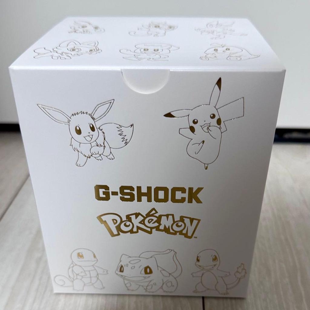 Used New and unused GA-110PKM-7AJR G-SHOCK Pokemon 30th anniversary collaboration