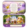 Box Theater Wooden Mini Doll House Box Cute 3D Puzzle Assemble Model Making Room Toys  Bedroom Decorations With Furniture Gifts
