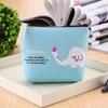 Cute Cartoon Animal Women Girls Coin Purse Leather Zipper Small Wallet Coin Bag Purse Kids Gift Candy Color Coin Purses Pouch