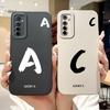 Чехол для телефона Realme X2 XT со счастливой начальной буквой Для Realme XT X2 Мягкий силиконовый противоударный чехол