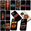 A-Acdc Poster Coque Phone Cover for Samsung Galaxy A06 A05 A14 A50 A51 A52 A12 A13 A23 A70 A07 A25 A26 A72 A56 Casing Coque Case