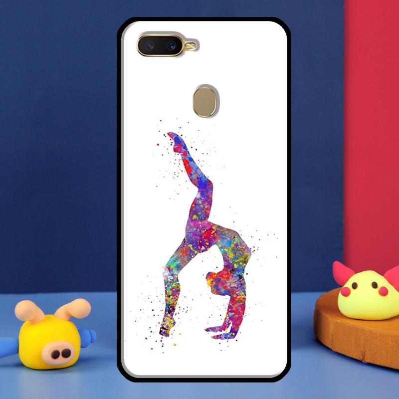 Чехол Love Gymnastics для Oppo A91 A5 A9 A16 A76 A96 A58 A78 A98 A52 A72 A74 A94 A54 S A57 A77 A15 A17