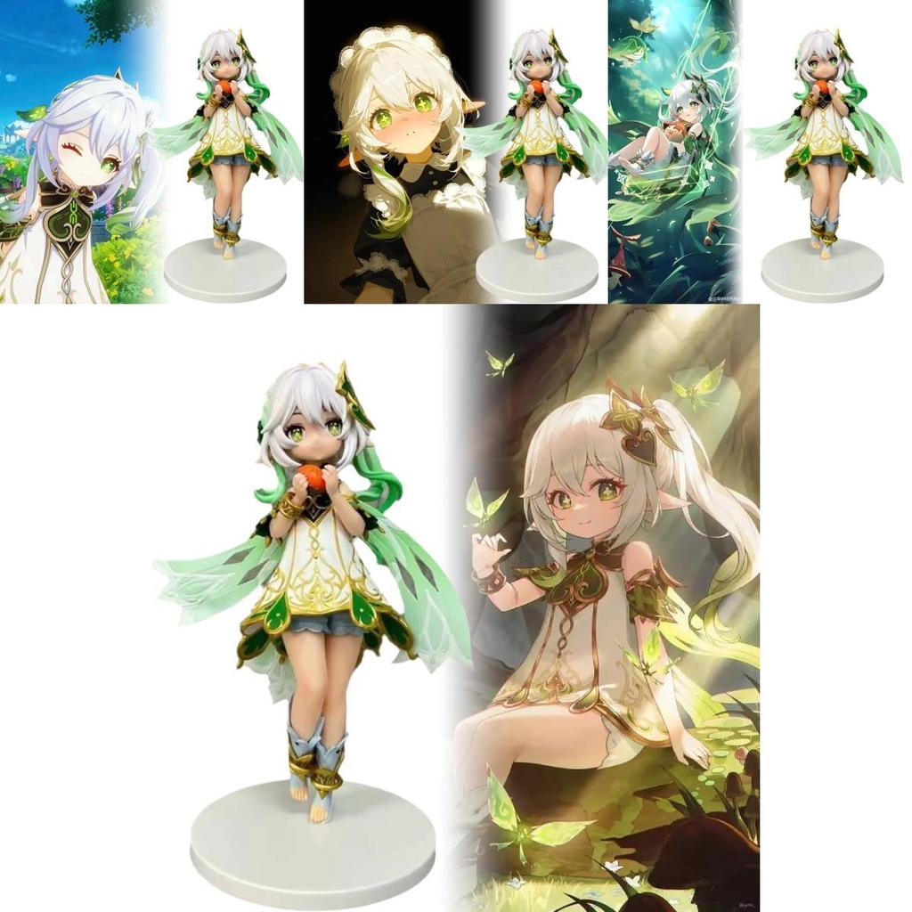 Изысканная оригинальная фигурка Нахиды из Genshin Impact с впечатляющей детализацией и размером 21 см
