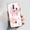Pattern Case For ZTE Nubia RedMagic 7 5G Funda For Nubia RedMagic 7S 5G Soft Silicone Black Shell Cute Flower Cartoon Capa Cover