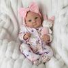 Реалистичные куклы-реборн 18 дюймов Bettie с мягким тканевым телом, полностью силиконовой имитацией, милые и живые куклы-реборн, праздничный подарок для детей