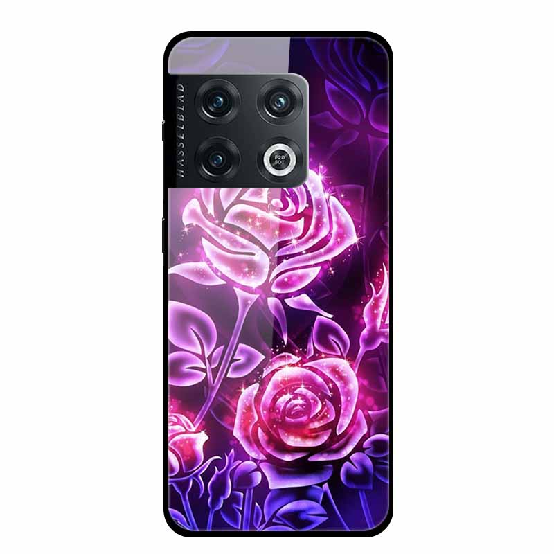 Чехол для One plus 10 Pro Ударопрочный Закаленное Стекло Жесткая Задняя Крышка Для OnePlus 10 Pro 10Pro Oneplus10 1+10 Pro Бампер Чехол Coque Case