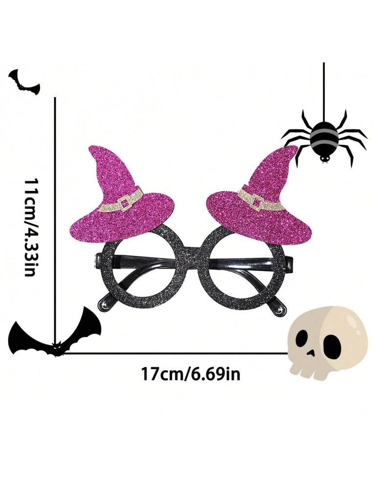 Хэллоуинские очки Уникальные праздничные очки Очки-тыква Смешная оправа для взрослых Реквизит для фотосъемки Фестиваль призраков