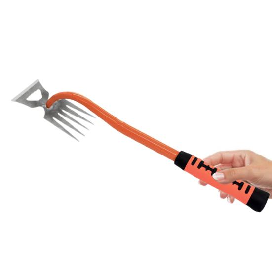 Ручной прополочник для садоводства, стальной прополочник с длинной ручкой, ручной инструмент для удаления сорняков для газона и сада