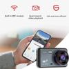 4-Inch HD Dual-Lens Touchscreen WiFi Car Dashcam