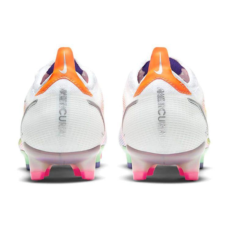 Nike Кроссовки унисекс Mercurial Vapor 14 Elite FG White Dark Raisin Rage-Green Metallic-Silver CQ7635-105