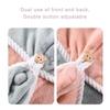 Quick-dry Double-layer Hair Towel For Women Thickened Super Absorbent Adult Student Bath Towel Home Hair Wrap Bath Cap