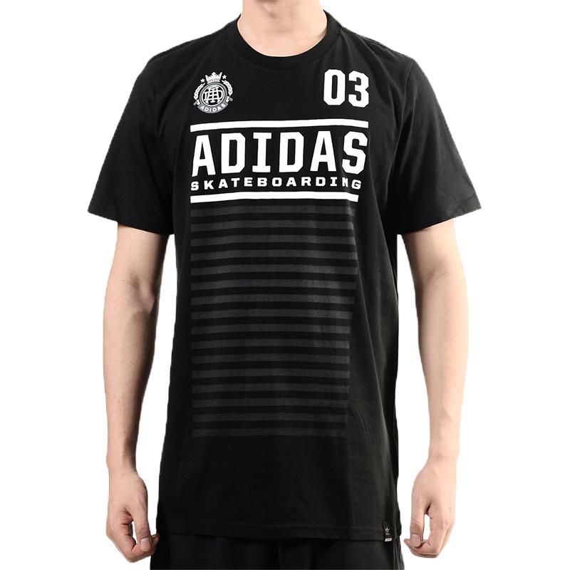 adidas Футболки Мужские BJ8697 С круглым вырезом Тонкие BJ8697