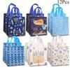 12 Pcs Hanukkah Party Gift Bags - Reusable, Lightweight, and Versatile for Festive Celebrations