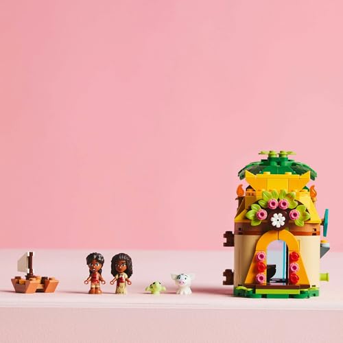 Конструктор LEGO «Островное приключение Моаны из «Истории игрушек»» - Подарок на день рождения, Строительные блоки, Обучающая игрушка для девочек и мальчиков, Возраст 5, 6, 7, 8 лет, Disney Goo