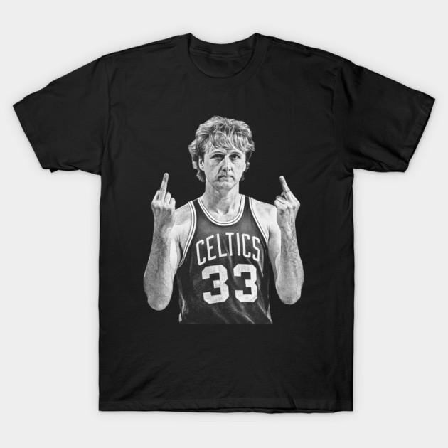 RETRO FINGER LARRY BIRD T-Shirt Unisex T-Shirt