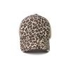 Бейсболка с леопардовым принтом и завязанным хвостом. Кепка для импортных товаров. Женская летняя, весенняя и осенняя кепка с солнцезащитным экраном. Однотонная кепка с козырьком.