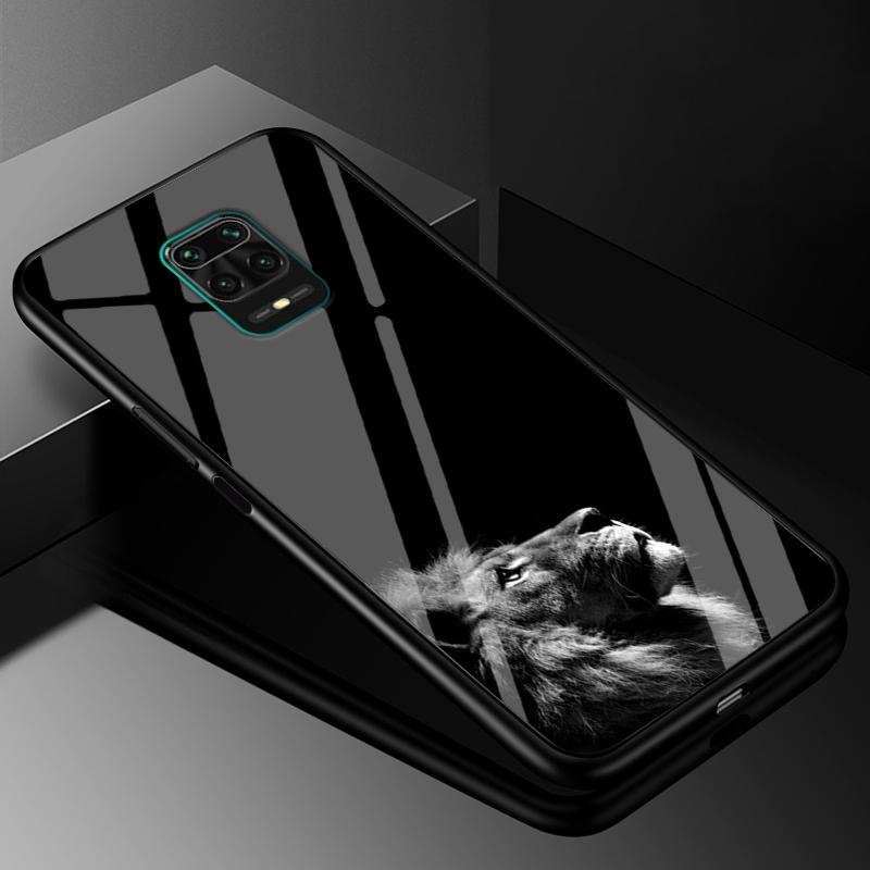 Чехол из закаленного стекла для Xiaomi Redmi 9 9A 8 8A mi Note 10 lite Ultra Pro Cover Redmi Note 9S 9 Pro Max 9T SE 8 8T 7 Жесткий чехол