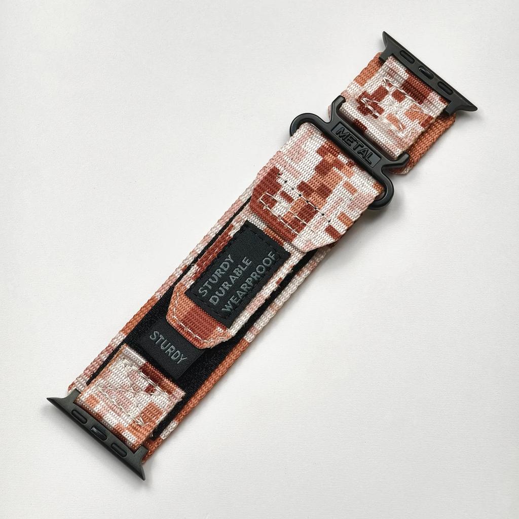 НОВЫЙ спортивный нейлоновый ремешок для Apple Watch Band Ultra 2 49 мм 46 мм 42 мм 45/44/41 мм 40 мм браслет для Iwatch Series 10 9 8 7 6 SE 5 4