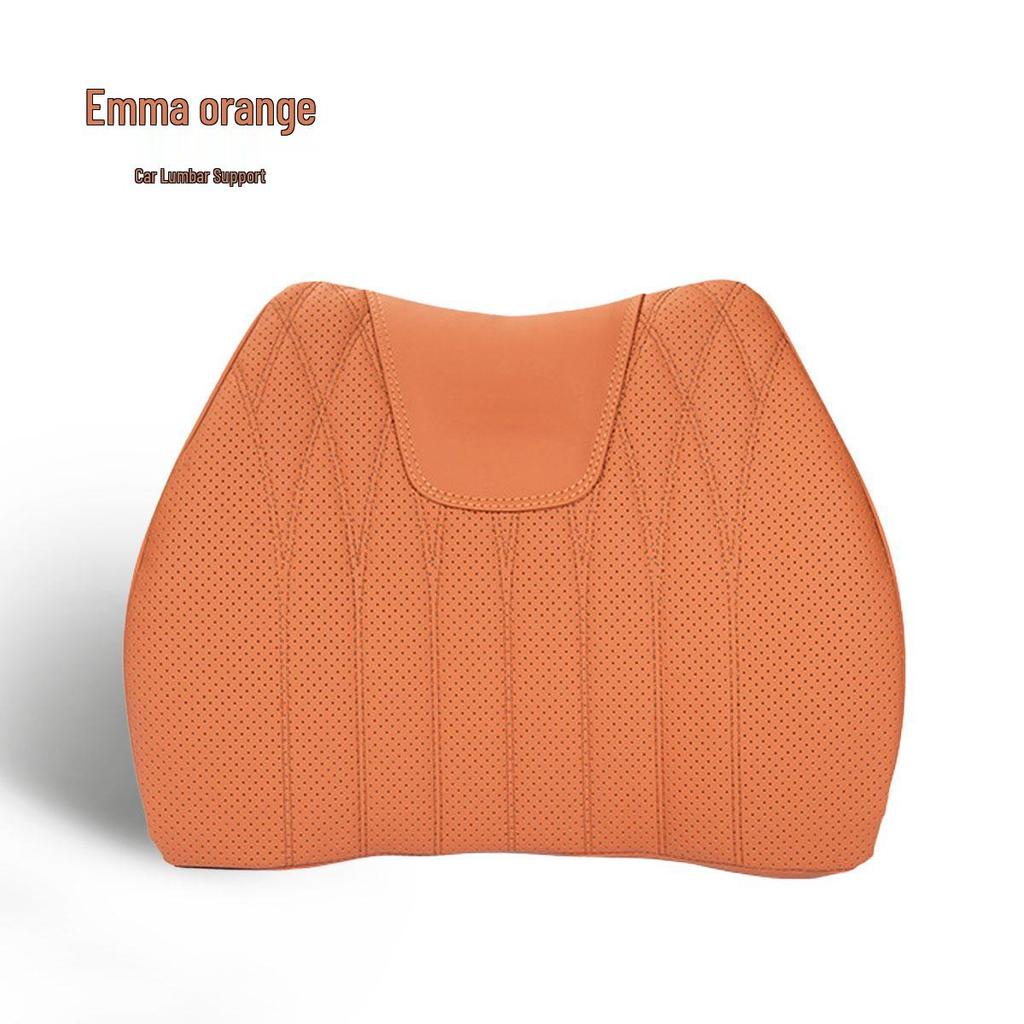 Подушка для поясничной поддержки из кожи наппа - Универсальная подушка сиденья из пены с памятью для всех сезонов
