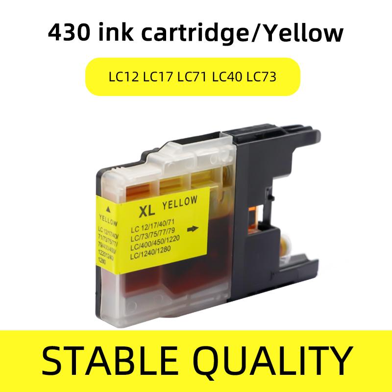Чернильный картридж LC12-430, для картриджей Brother LC12 LC17 LC71 LC40 LC73 LC75 LC77 LC79 LC400 LC450 LC1220 LC1240 LC1280 LC430